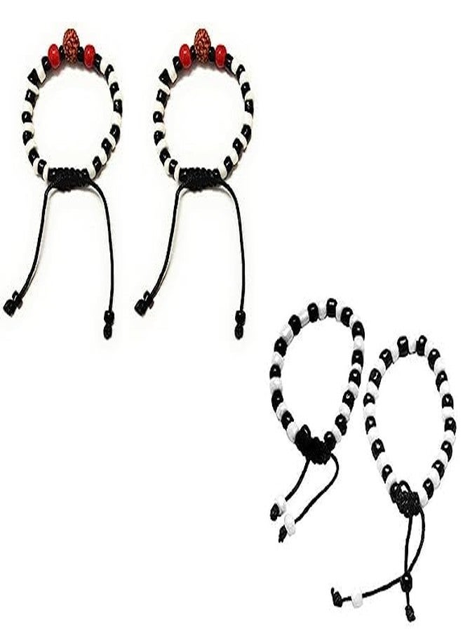 SMARNN Nazariya Nazarbanda Bangle Set Bracelet for Baby Girl Boys Kids (Style 2) - Image 1